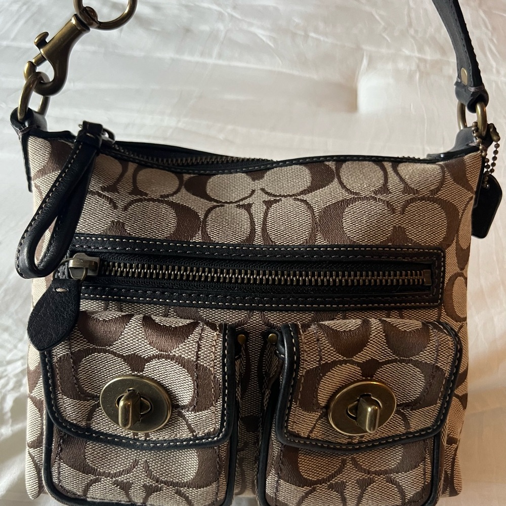 Coach Legacy Turnlock Shoulder Bag - Picture 15 of 16